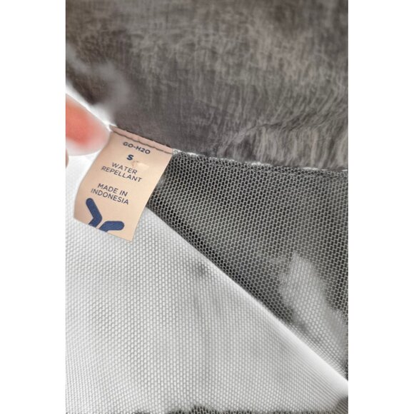 Go-H20 Cropped Lightweight Water-Repellent Run Jacket Ruched Sleeves sz S - Picture 10 of 10